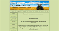 Desktop Screenshot of kanefendt.com